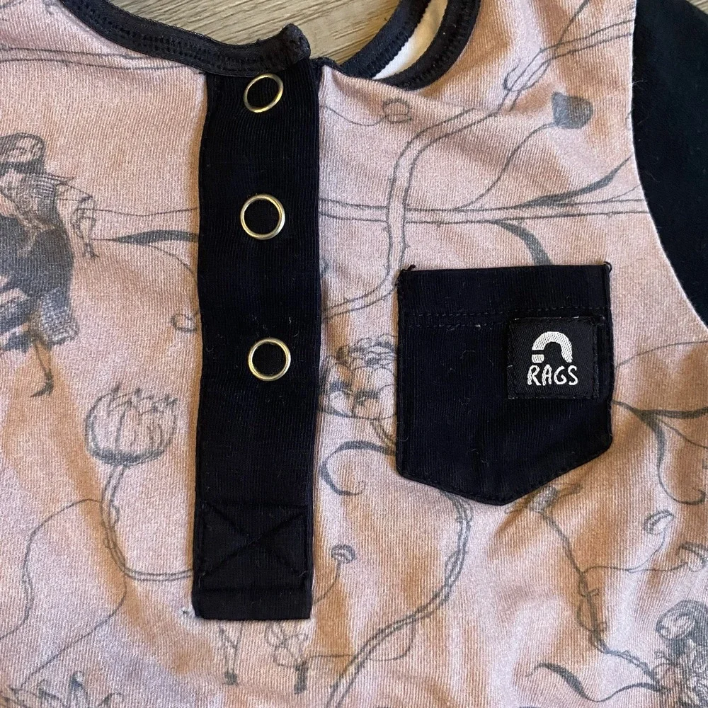 Rags‎ To Raches 12-18 Months Romper Nightmare Before Christmas Sally Skellington